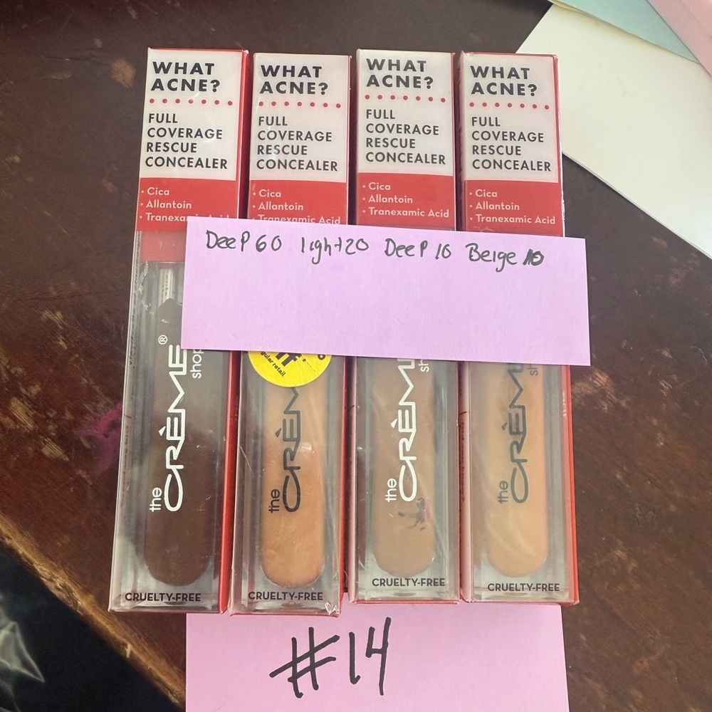 The Crème Shop Full Coverage Rescue Concealer Set